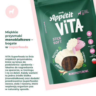 COMFY APPETIT VITA STICK JAGNIĘCINA 80G