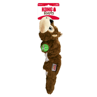 KONG SCRUNCH KNOTS SQUIRREL M/L
