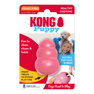 KONG ZABAWKA DLA PSA PUPPY RÓŻNE KOLORY XS