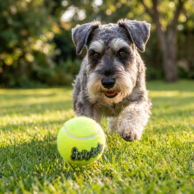 KONG AIR SQUEAKER BALL S 3 szt.