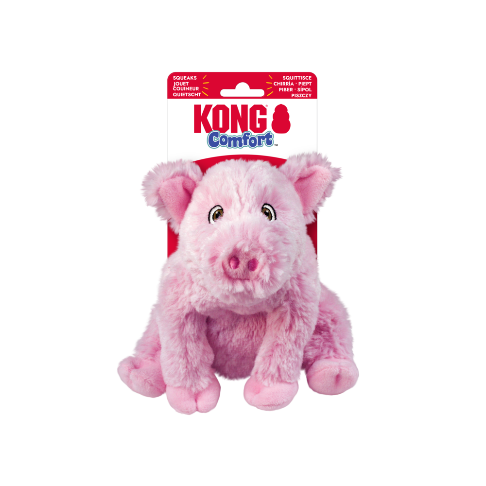 KONG COMFORT KIDDOS PIG SM
