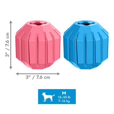 KONG PUPPY STAFF-A-BALL RÓŻNE RODZAJE M