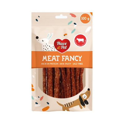 HAVE A PET FANCY PAŁECZKI Z WOŁOWINY 100g