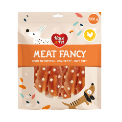 HAVE A PET FANCY PAŁKI PIERŚ KURCZAK Z SEREM 500g