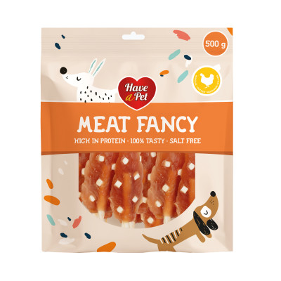 HAVE A PET FANCY PAŁKI PIERŚ KURCZAK Z SEREM 500g