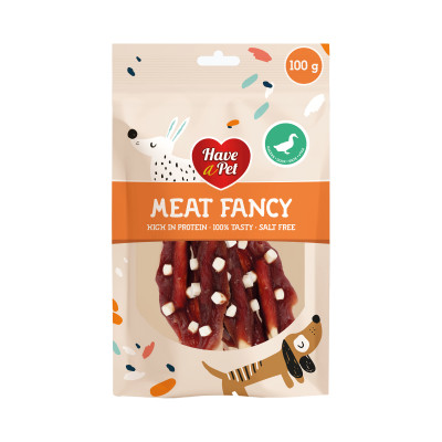 HAVE A PET FANCY PIERŚ KACZKI Z SEREM 100g