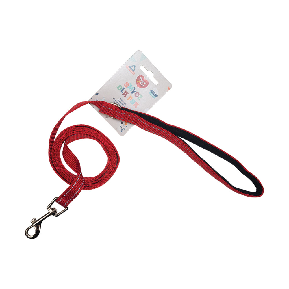HAVE A PET SMYCZ BASIC CZERWONA 1,5x180CM