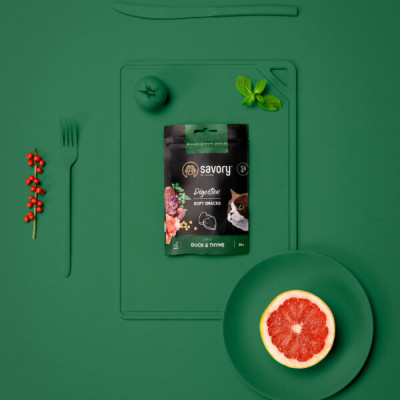 SAVORY SOFT SNACK DIGESTION DUCK 50G