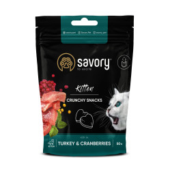 SAVORY CRUNCHY KITTEN TURKEY 50G