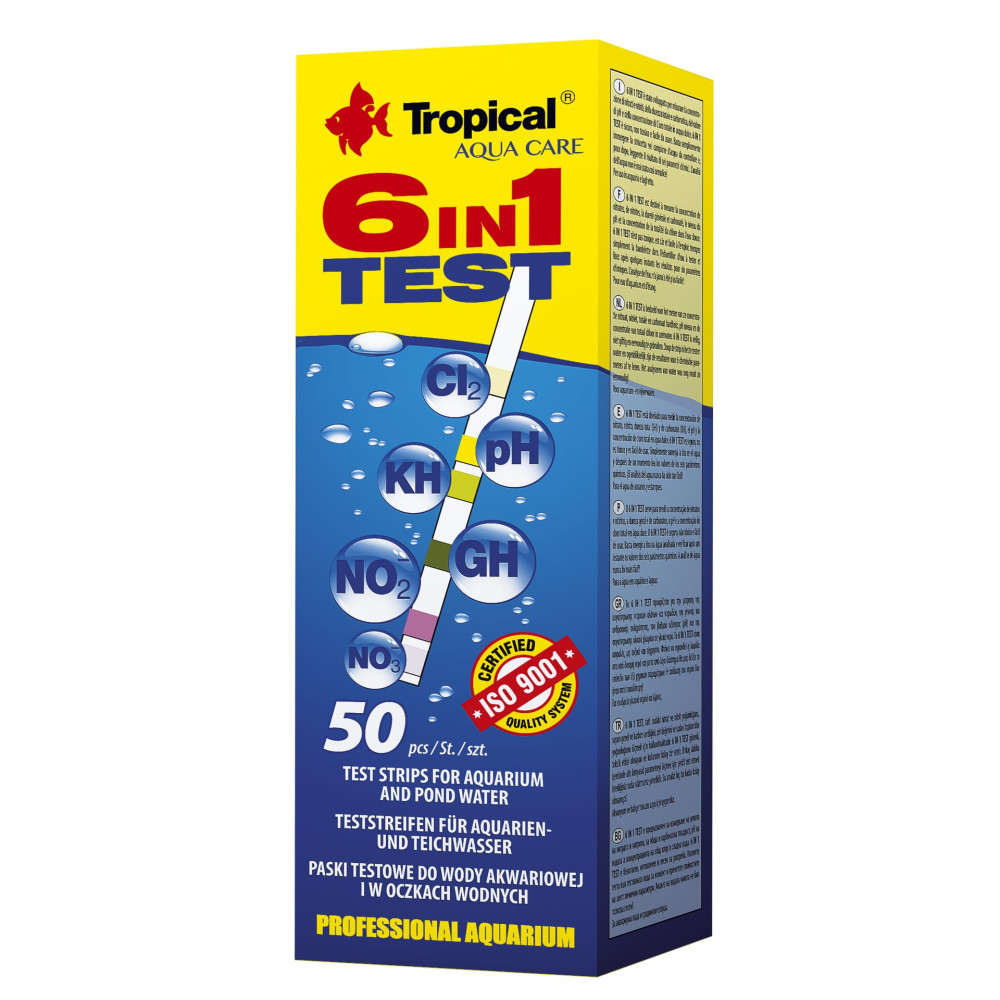 TROPICAL TEST 6in1 paskowy