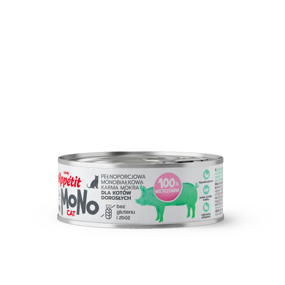 COMFY APPETIT MONO CAT WIEPRZOWINA 85G