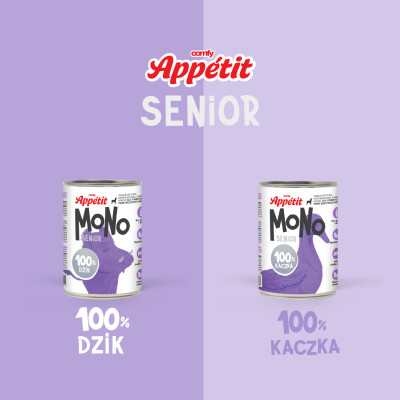 COMFY APPETIT MONO SENIOR KACZKA 400G
