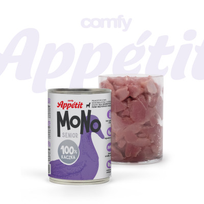 COMFY APPETIT MONO SENIOR KACZKA 400G