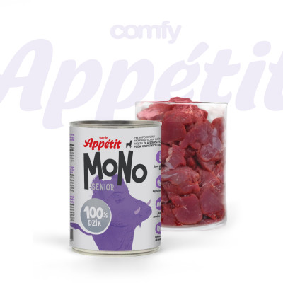 COMFY APPETIT MONO SENIOR DZIK 400G