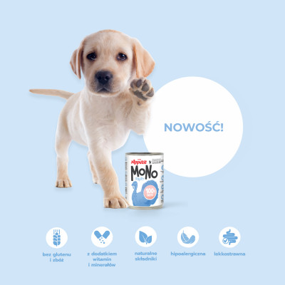 COMFY APPETIT MONO PUPPY INDYK 400G