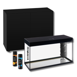 AQUAEL AKWARIUM NEO SET 200 I SZAFKA OPTISET 200 CZARNA + AKCESORIA
