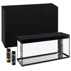 AQUAEL AKWARIUM NEO SET 240 I SZAFKA OPTISET 240 CZARNA + AKCESORIA