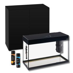 AQUAEL AKWARIUM NEO SET 125 I SZAFKA OPTISET 125 CZARNA + AKCESORIA