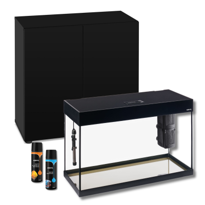 AQUAEL AKWARIUM NEO SET 125 I SZAFKA OPTISET 125 CZARNA + AKCESORIA