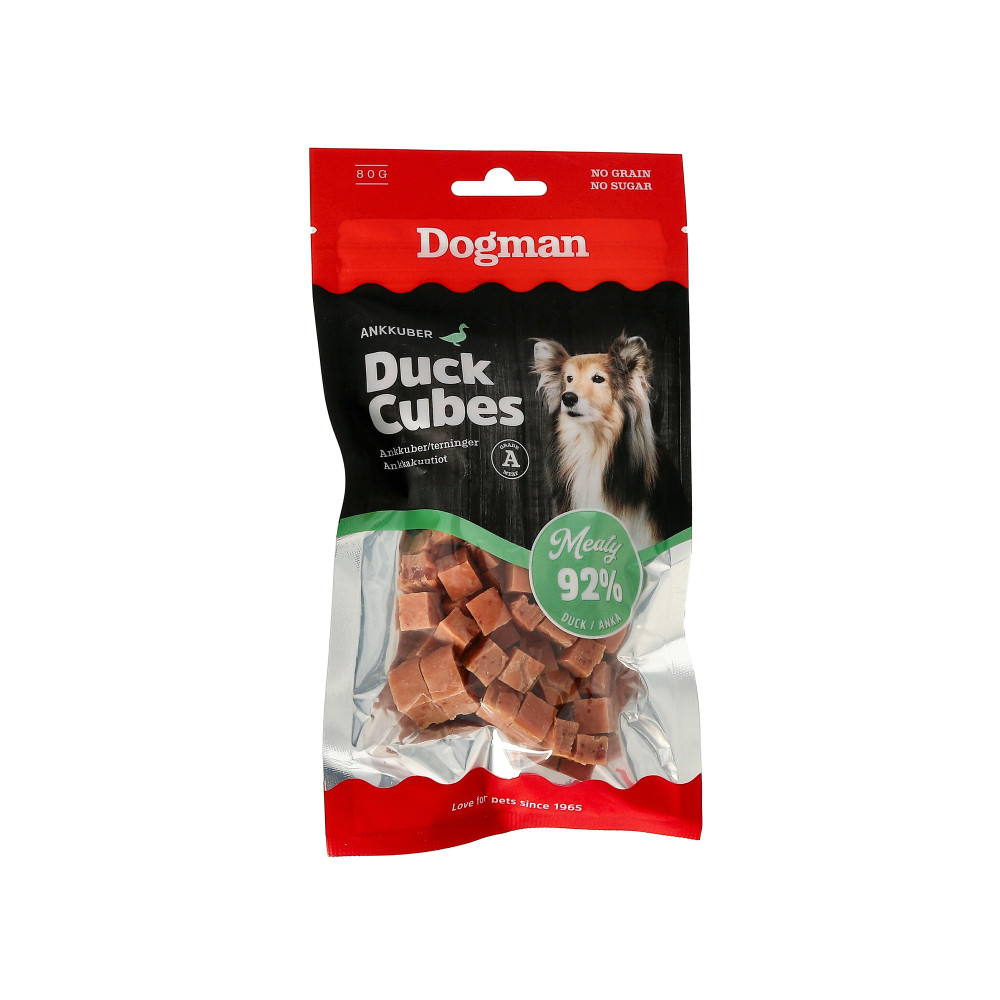 DOGMAN DOG CUBES DUCK 80G