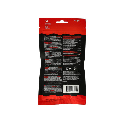 DOGMAN DOG STRIPS FISH 80G