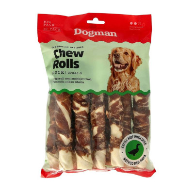DOGMAN DOG CHEW ROLLS DUCK 600G