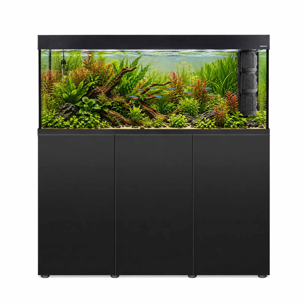 AQUAEL AKWARIUM NEO SET 240 I SZAFKA OPTISET 240 CZARNA + AKCESORIA