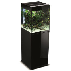 AQUAEL ZESTAW AKWARIOWY GLOSSY ST CUBE D&N CZARNY + SZAFKA