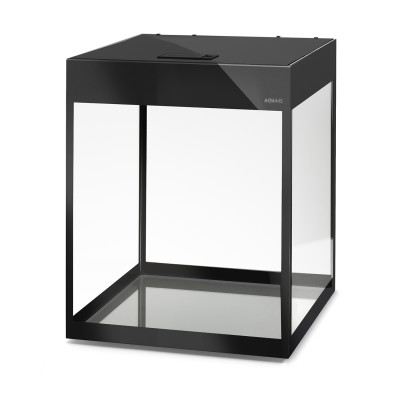 AQUAEL ZESTAW AKWARIOWY GLOSSY ST CUBE D&N CZARNY + SZAFKA