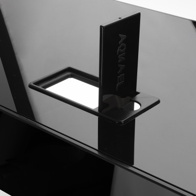 AQUAEL ZESTAW AKWARIOWY GLOSSY ST CUBE D&N CZARNY + SZAFKA