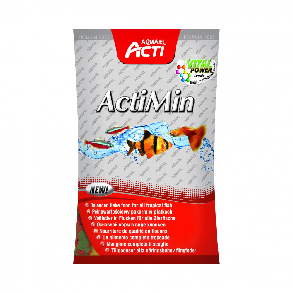 POKARM AQUAEL ACTIMIN 10 G SASZETKA POKARM AQUAEL ACTIMIN 10 G SASZETKA