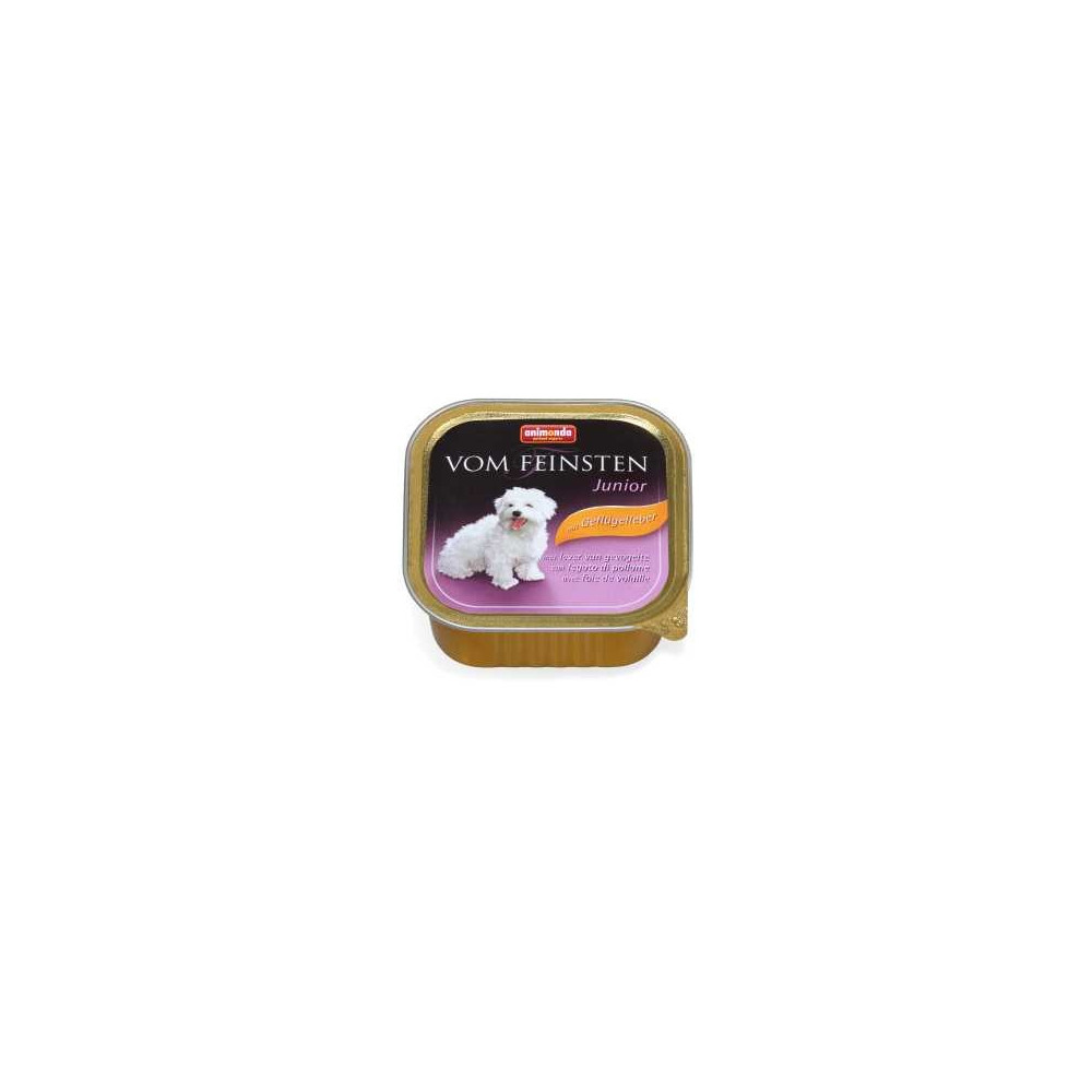 ANIMONDA VOM FEINSTEN JUNIOR WĄTRÓBKA 150 G ANIMONDA VOM FEINSTEN JUNIOR WĄTRÓBKA 150 G