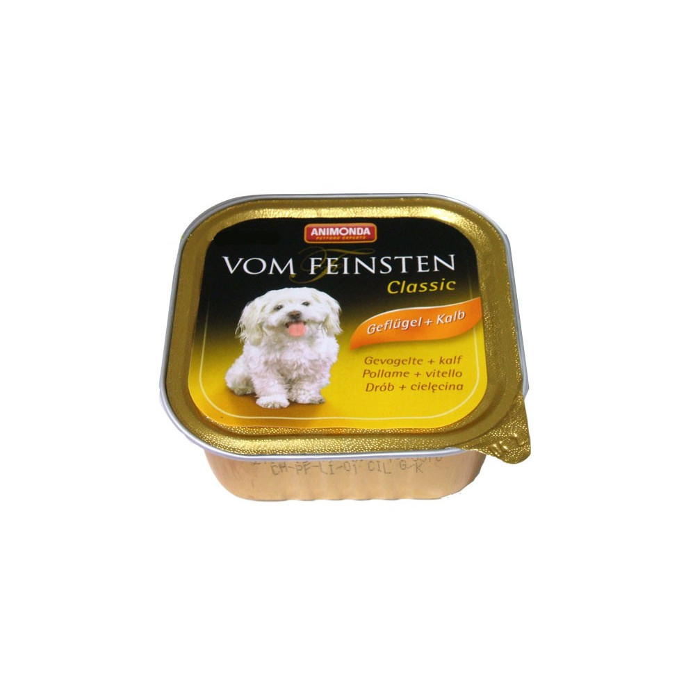 ANIMONDA VOM FEINSTEN CLASSIC DREÓB I CIELĘCINA 150G ANIMONDA VOM FEINSTEN CLASSIC DREÓB I CIELĘCINA 150G