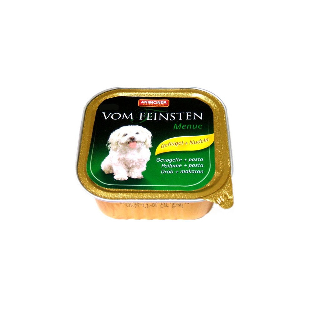 ANIMONDA VOM FEINSTEN MENUE DRÓB I MAKARON 150G ANIMONDA VOM FEINSTEN MENUE DRÓB I MAKARON 150G