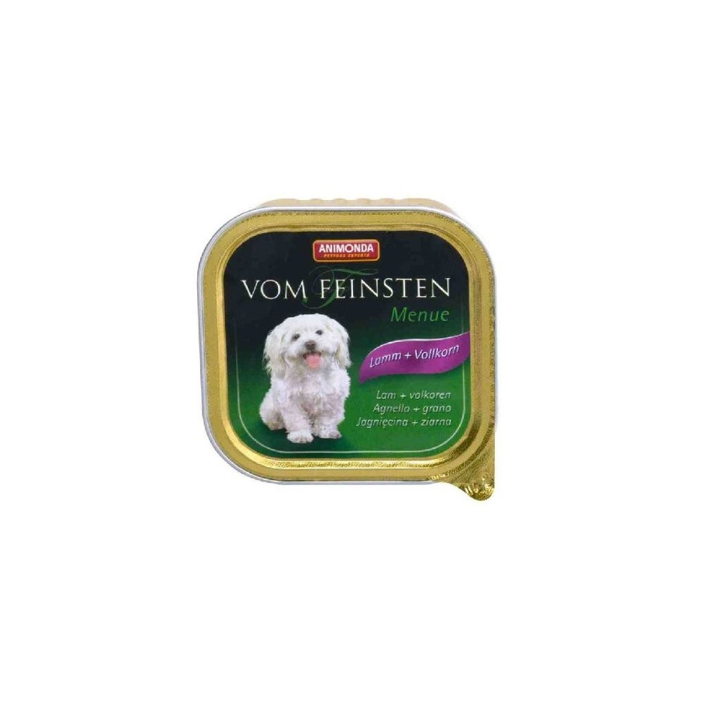 ANIMONDA VOM FEINSTEN MENUE JAGNIĘCINA Z ZIARNAMI 150G ANIMONDA VOM FEINSTEN MENUE JAGNIĘCINA Z ZIARNAMI 150G