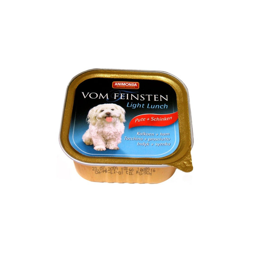 ANIMONDA VOM FEINSTEN LIGHT LUNCH INDYCZKA SZYNKA 150 G ANIMONDA VOM FEINSTEN LIGHT LUNCH INDYCZKA SZYNKA 150 G