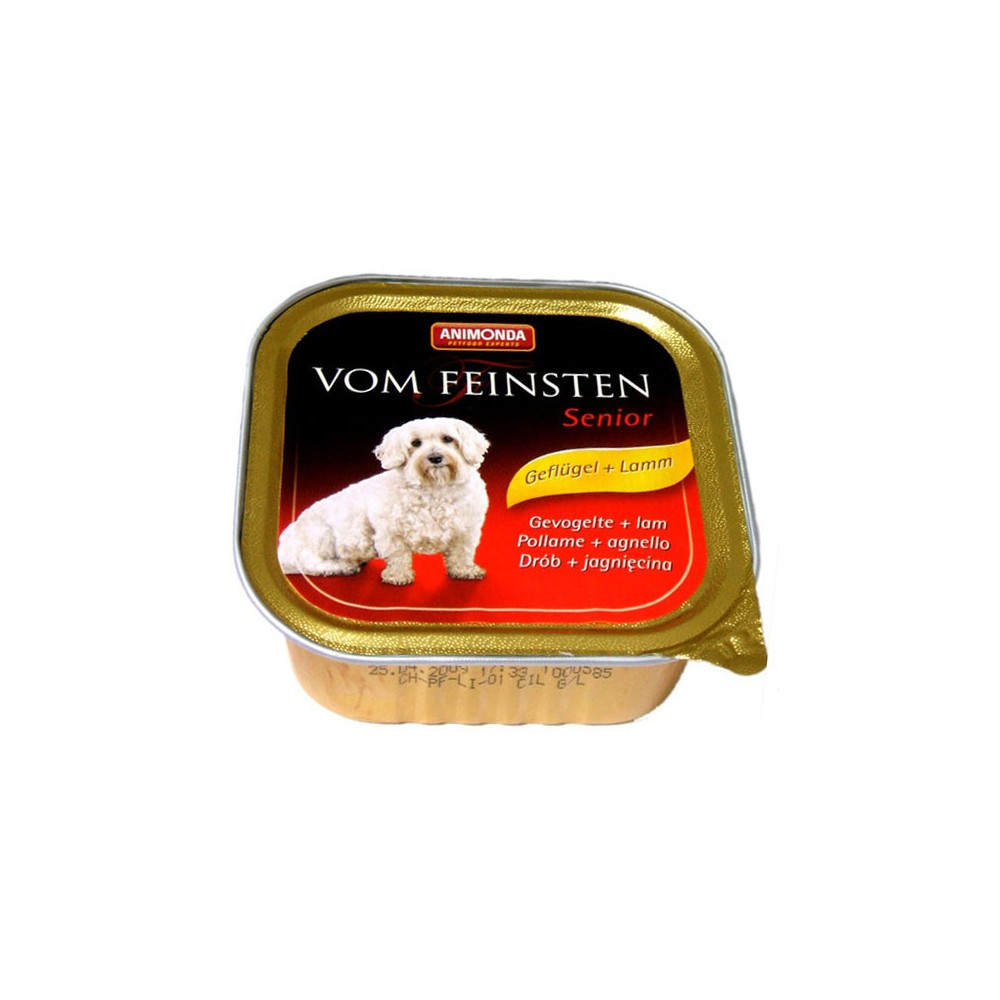ANIMONDA VOM FEINSTEN SENIOR DRÓB JAGNIĘCINA 150 G ANIMONDA VOM FEINSTEN SENIOR DRÓB JAGNIĘCINA 150 G