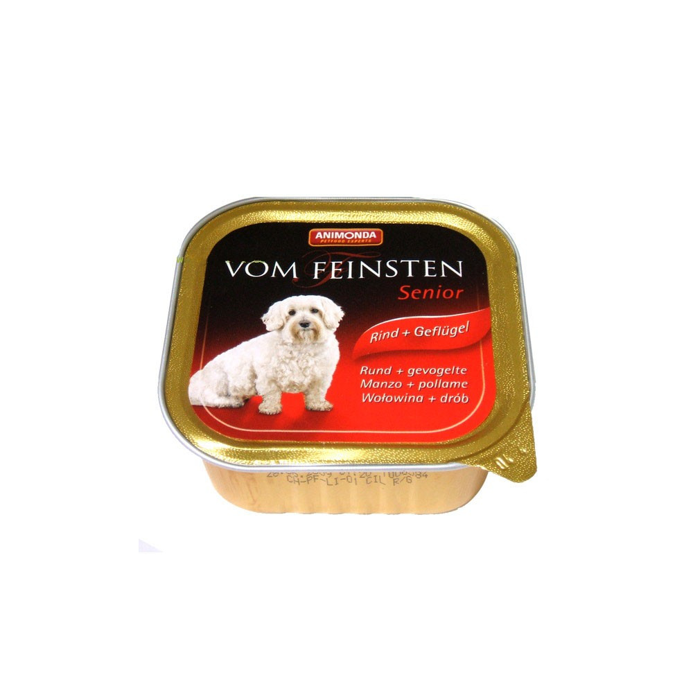 ANIMONDA VOM FEINSTEN SENIOR WOŁOWINA DRÓG 150 G ANIMONDA VOM FEINSTEN SENIOR WOŁOWINA DRÓG 150 G
