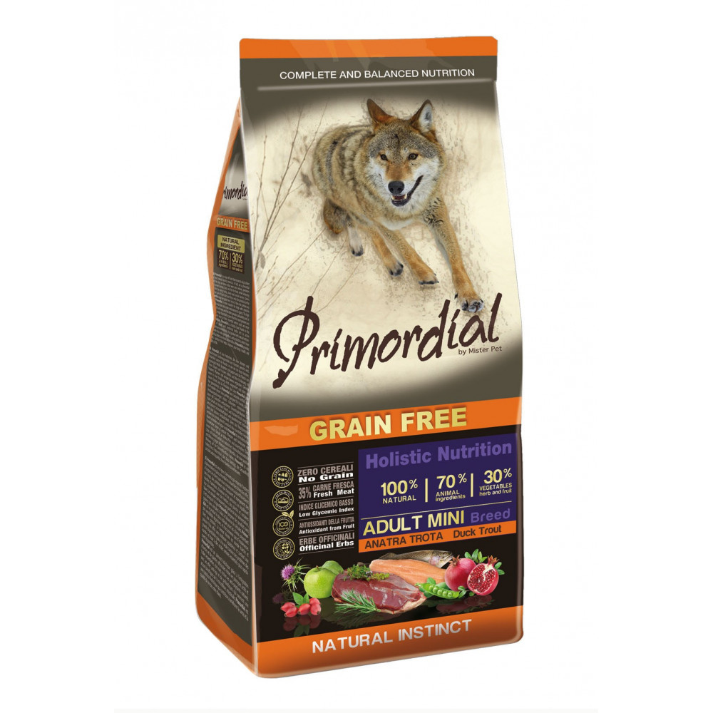 KARMA SUCHA PRIMORDIAL ADULT MINI KACZKA & PSTRĄG 2 KG