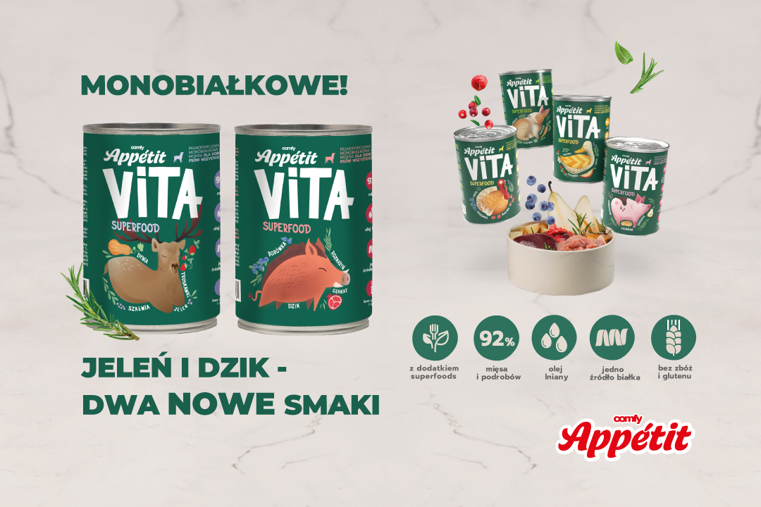 Karma z dzika i jelenia – naturalne białko dla psa